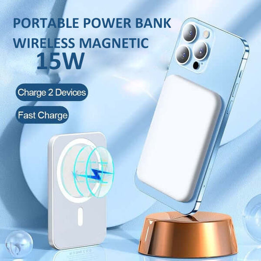 🔥2023 New Year Hot Sale 50% off🔥Portable Wireless Magnetic Power Bank
