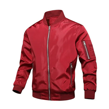 Men's Fashion Casual Solid Jacket