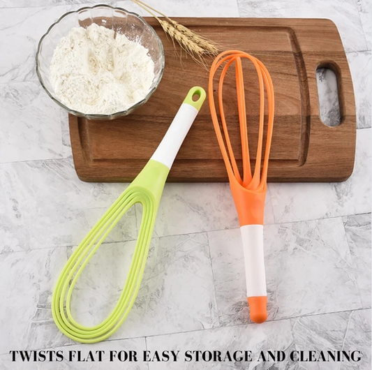🔥2023  Hot Sale 50% off🔥Collapsible 2-In-1 Balloon/Flat Whisk