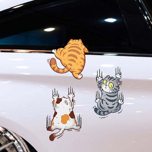 🔥Last Day Sale 49%🔥Cute cat cartoon decal car stickers